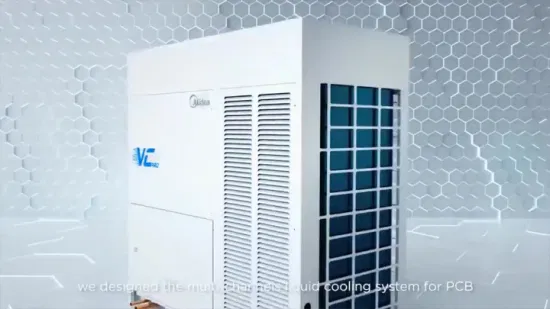 Midea 8HP 22.4kw 76500BTU 넓은 용량 범위 HVAC Vrv 시스템 에어컨